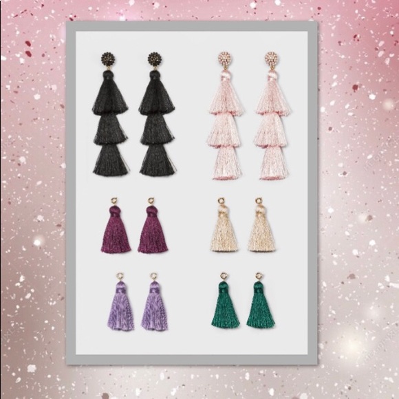 BaubleBar Jewelry - Sugarfix by Baublebar Mix & March Tassel Earrings